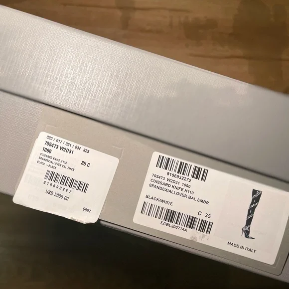 Balenciaga Black Over-the-Knee Boots - Picture 4 of 4